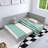 80"X58" Full Size Wood White Bed-106736543