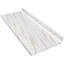 Comptoir en bois pour les appareils de cuisine - l 72 po x l 26 po x H 0,76 po, zone lumineuse en marbre dramatique-118136291