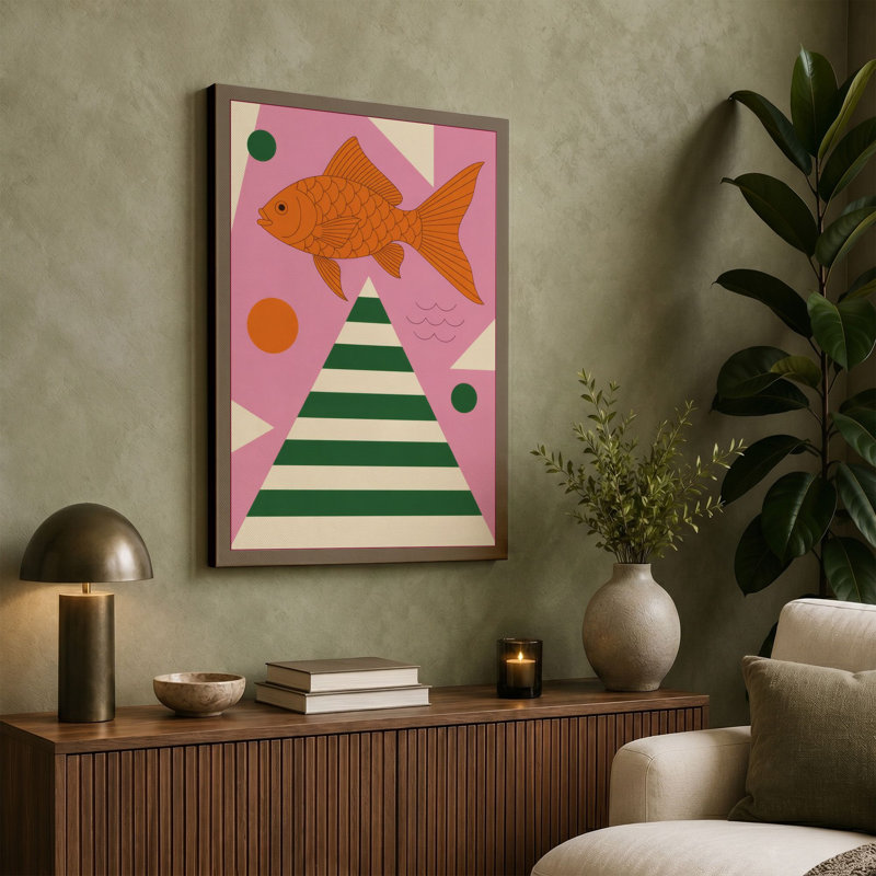 Print, 18x12 - 45.7 x 30.5 cm, Terracotta Border