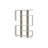 Kelbe 64" H x 47'' W Geometric Bookcase-273970899