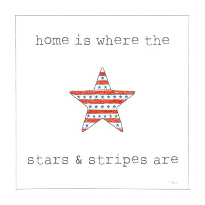 USA Cuties IV On White 1 Piece Wrapped Canvas Wall Art