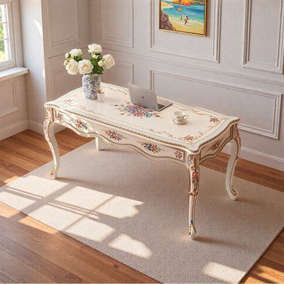 French style light luxury office desk