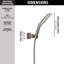 Douche à main avec technologie H2Okinetic-60696609