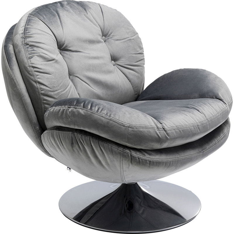 Cosy swivel chair, Grey