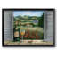 «Tuscan White and Poppies», reproduction d'art sur toile-1855242647-1855242633