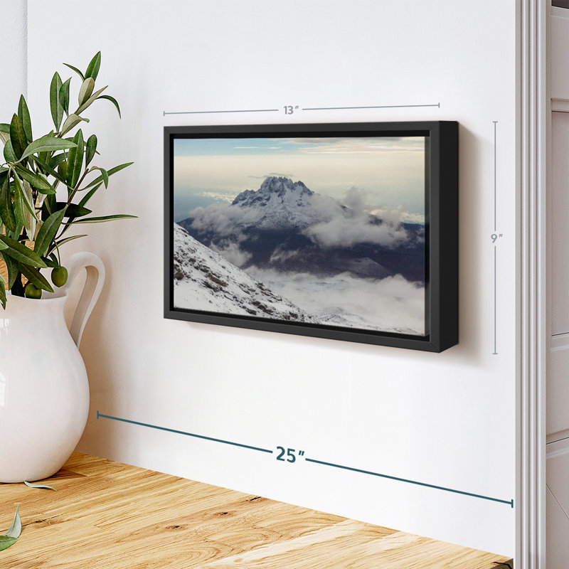 Nature "Art mural Kilimanjaro Snow Mountain", H 9 po x l 13 po