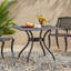 TABLE CAILLETTE EN CAOUTCHOUC I 39IN SQ