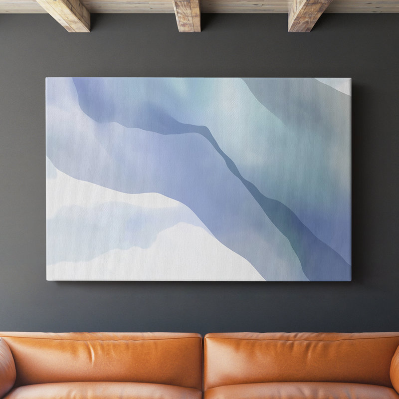 Paysage abstrait, série X III, H 12 po x l 18 po