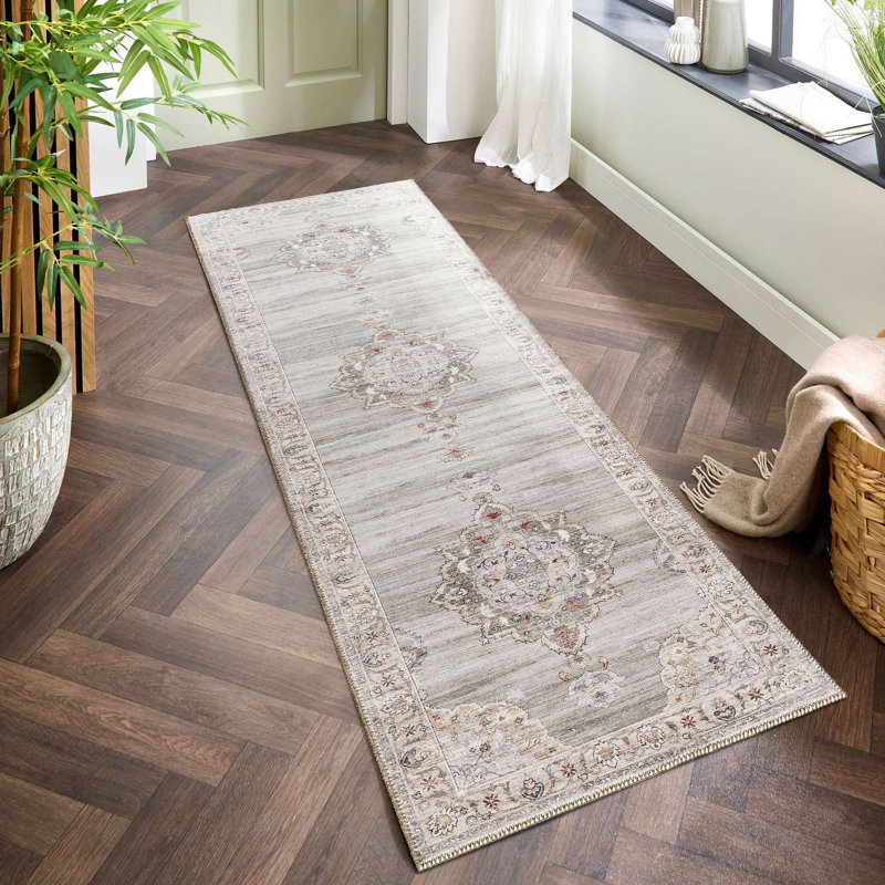 Majestic Area Rug, Gray, Runner 2'7" x 9'10"