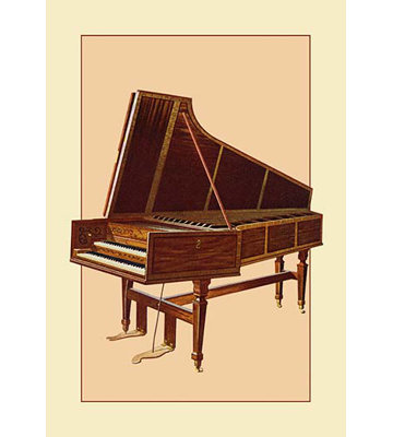" The Empress Harpsichord " by Theodore Thomas