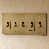 Vintage Brass with Patina - 1 Gang est en rupture de stock