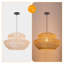 Luminaire suspendu en rotin tissé à la main Boho