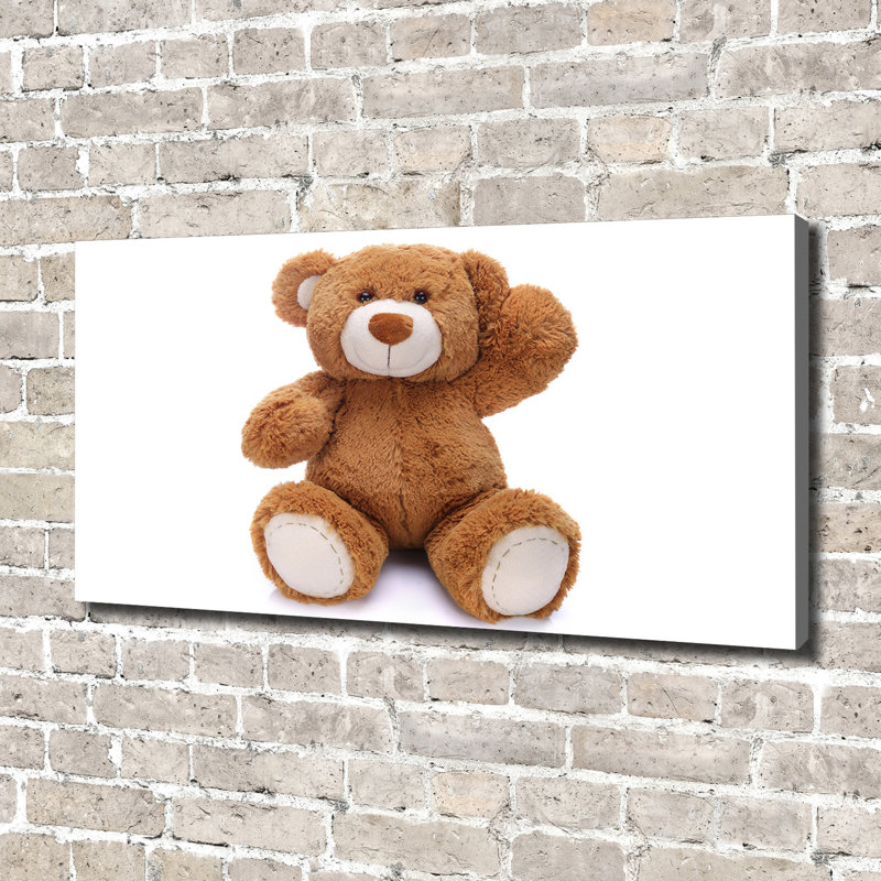 Teddy Bear - Wrapped Canvas Print