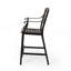 Set Of 2 Elegant Outdoor Barstool With Traditional Scroll Design