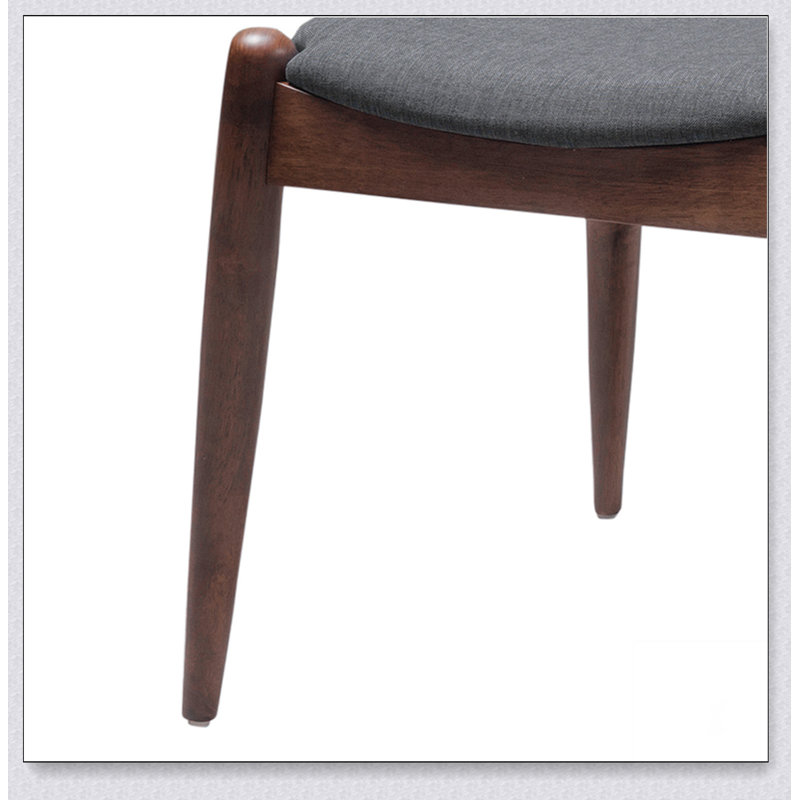 CHAISE (ensemble de 2), Gris anthracite, Brun