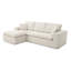 Canapé modulaire en velours côtelé l 102 po Boneless-880668508