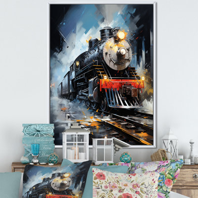 Abstrait train fluide - impressions murales modernes