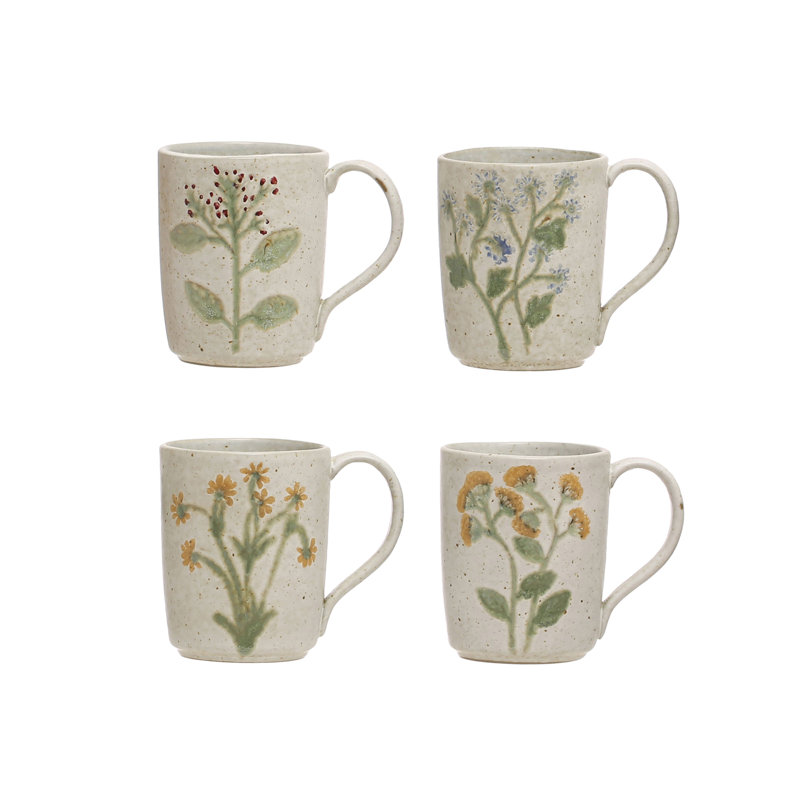 Grande tasse à café en grès Daryoosh