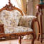 Chaise longue simple en bois massif-133387343