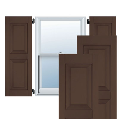 Exterior Raised Panel Shutters