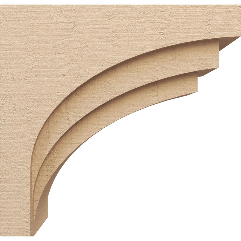 Bois de cèdre brut Rockford, corbeau apprêté Rockford, H 24 po x l 12 po x P 24 po