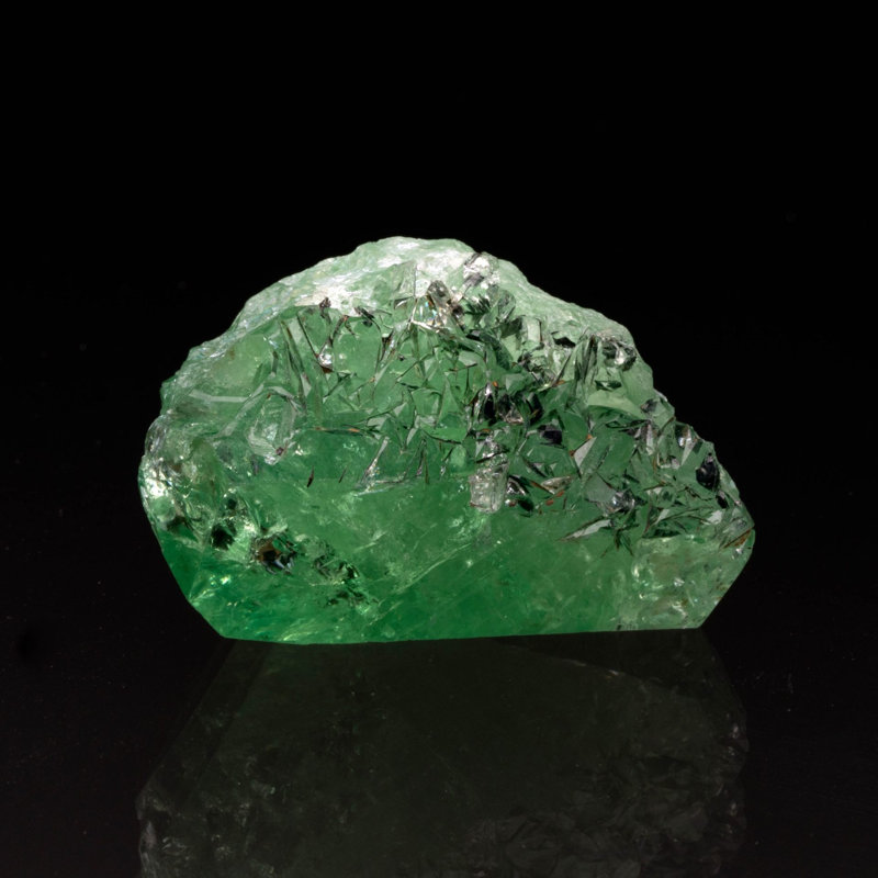 Grenat naturel de Tsavorite / 55,98 grammes