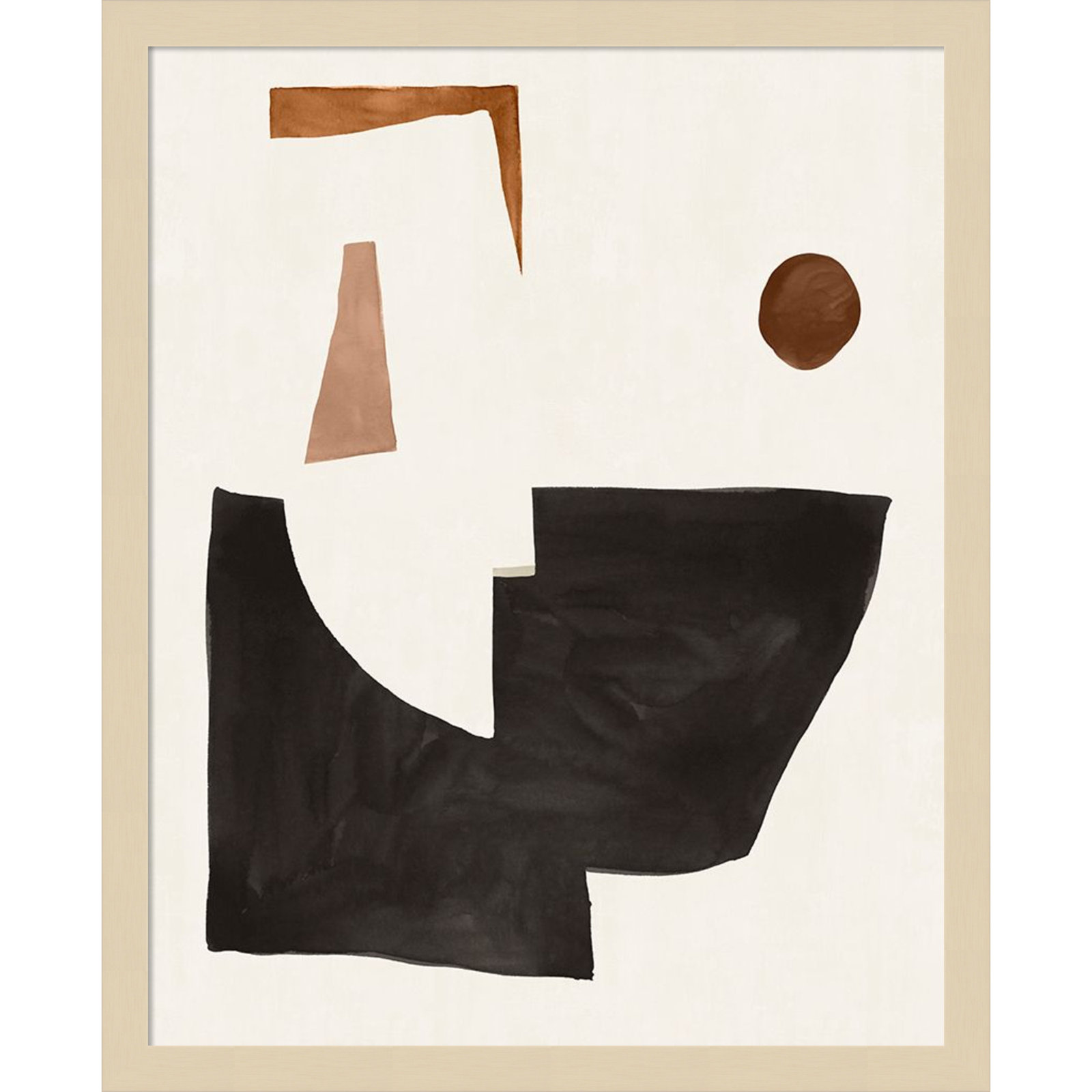 Blockway by Sozi, Brown, 17" W x 21" H