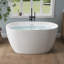 Baignoire de trempage autoportante en acrylique 51 po