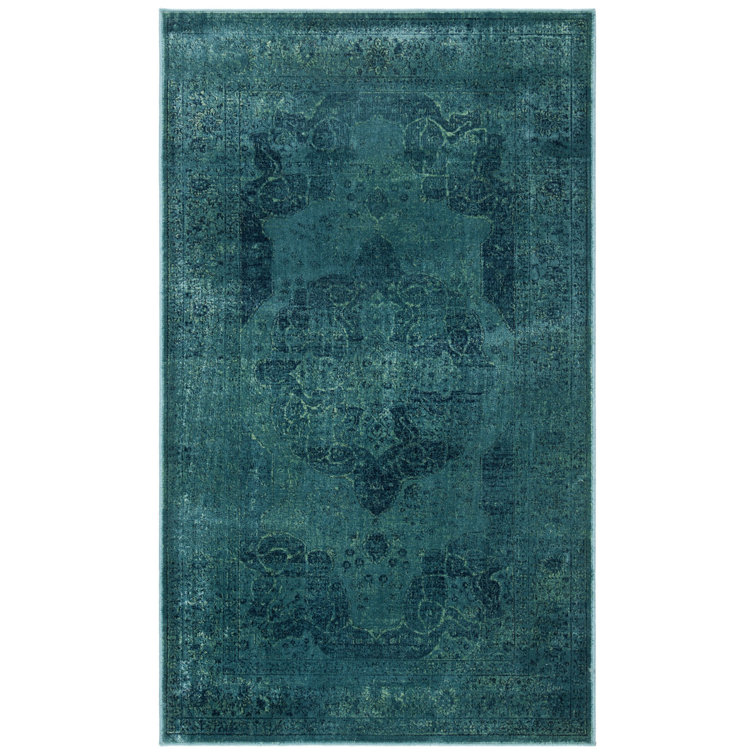 Evanoff Oriental Blue/Multi Area Rug