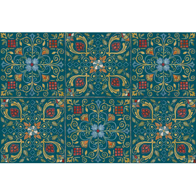 Motif méditerranéen couleur I