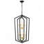 Luminaire suspendu moderne en métal 8 lumières