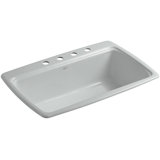 Cape Dory® 33" L x 22" W x 9-5/8" Top-Mount Single-Bowl Kitchen Sink