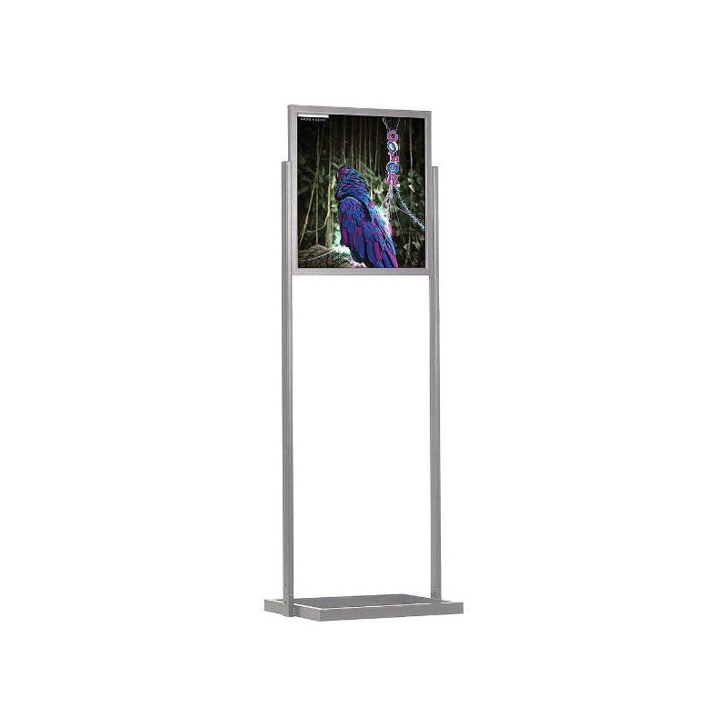 Planche eco info, H 24,91 po x l 36,91 po, Argent