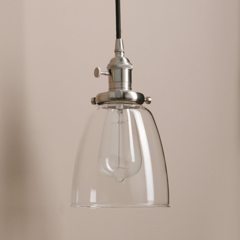 3 - Light Kitchen Island Pendant, Brushed
