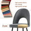 Zackery Velvet Upholstered Dining Chair Parsons-935323168-871613777