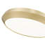 Plafonnier encastré or moderne 1 lumière Grenshaw 20 po-123223105