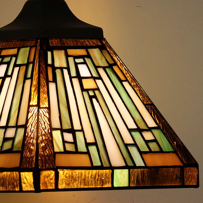 1 - Light Blackish Bronze Geometric Pendant