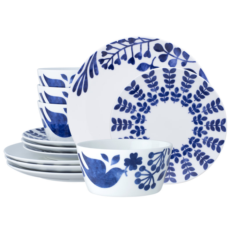 Service de table 12 pièces, service pour 4 Noritake Sandefjord