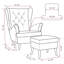 Upholstered Armchair-213802998