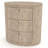 Oval Nightstand - in Toffee