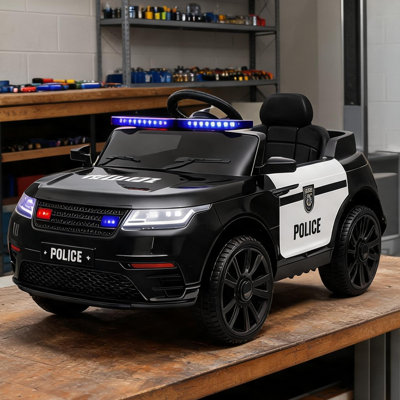 Adjustable Design Ride-On Cars, combining 44.1 x 26 x 19.7 in, Black-Toned 12V Ride-On Car, and Toddlers
