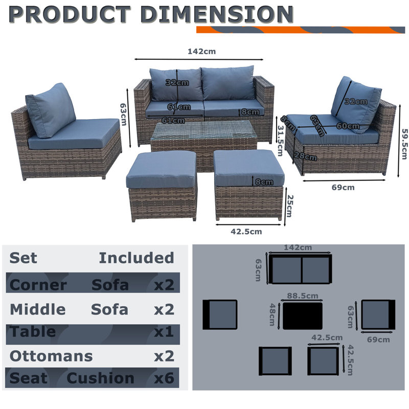 Karlotta 71 Wide Outdoor