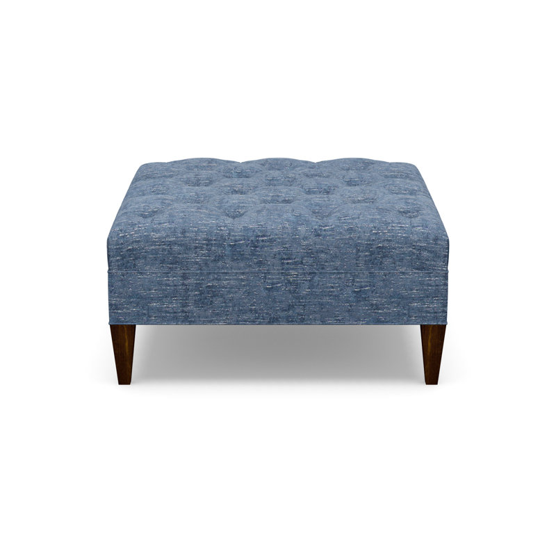 Square Ottoman, 9637-51, Walnut