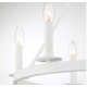 Edise 6 Light Metal Dimmable Chandelier