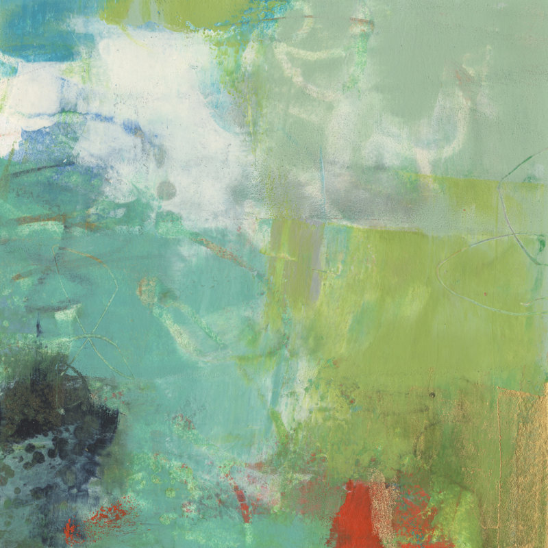 «Mod VI» par Sue Jachimiec, reproduction d'art sur toile tendue, H 12 po x l 12 po