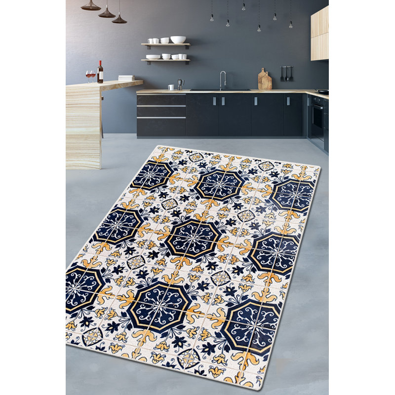 Premium 100% Polyester Area Rug, 39.4 x 62.9 Inches | Antibacterial & Non-Slip Underside, 0.4 in Pile Height | Machine Washable, Perfect for Living Room or Bedroom | Soft, Durable, Easy Care Design