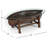 Baylor Oval Cocktail Table With End Table-819494790