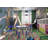 Whiteboard Adjustable Square 4 Students Activity Table