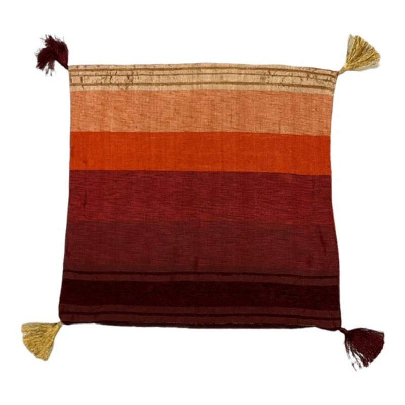 Parkview Striped Square Cushion Cover