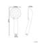 Shower Head and Hose Kit MACAY-291210076